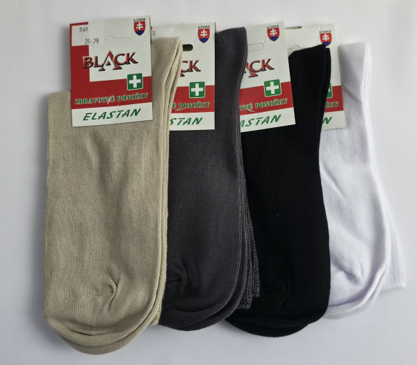 Zdravotné ponožky - jemný lem, vhodné pre diabetikov