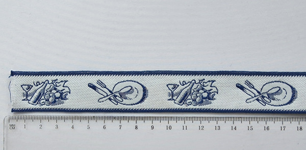 Vyšívaná stuha - kuchyňa