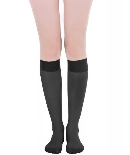 Silonkové podkolienky - 2 páry 1