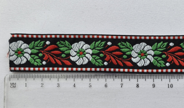 Krojová stuha - čierna