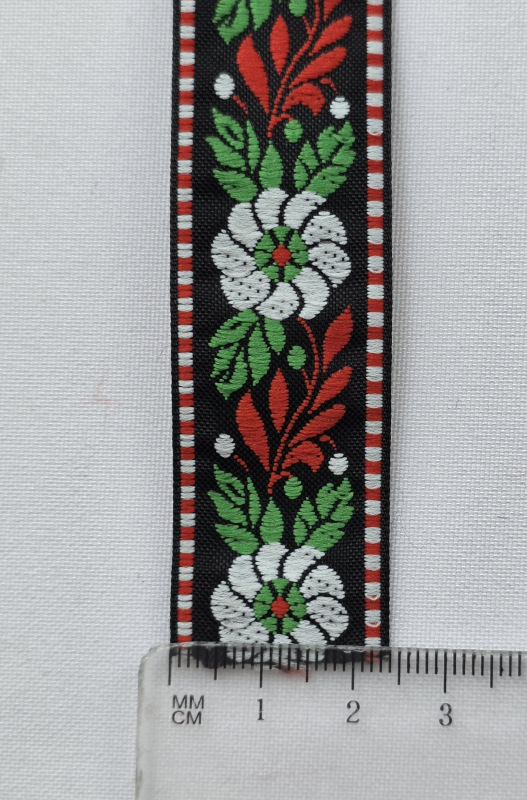 Krojová stuha - čierna 1